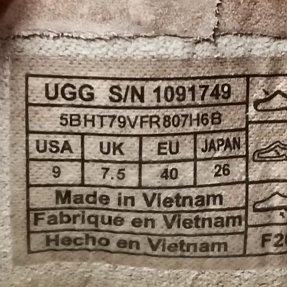 UGG Adley Slip-On Sneaker, Taupe Suede, Womens Size 9 M / 40 - Picture 10 of 10